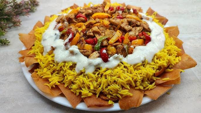 فتة شاورما الدجاج