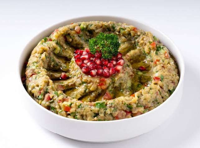 بابا غنوج بالطريقة الشامية 