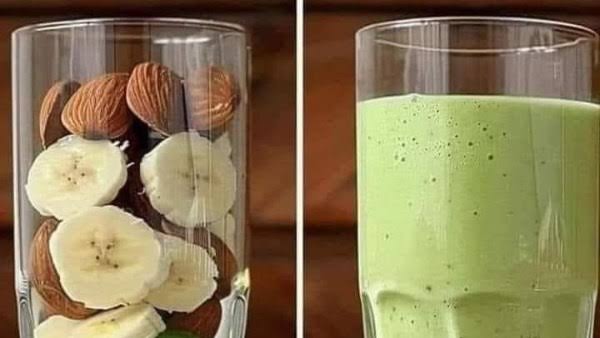 عصير الافوكادو بالموز واللوز 