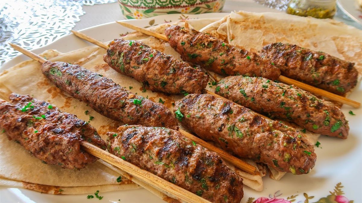 كفتة الدجاج المشوي