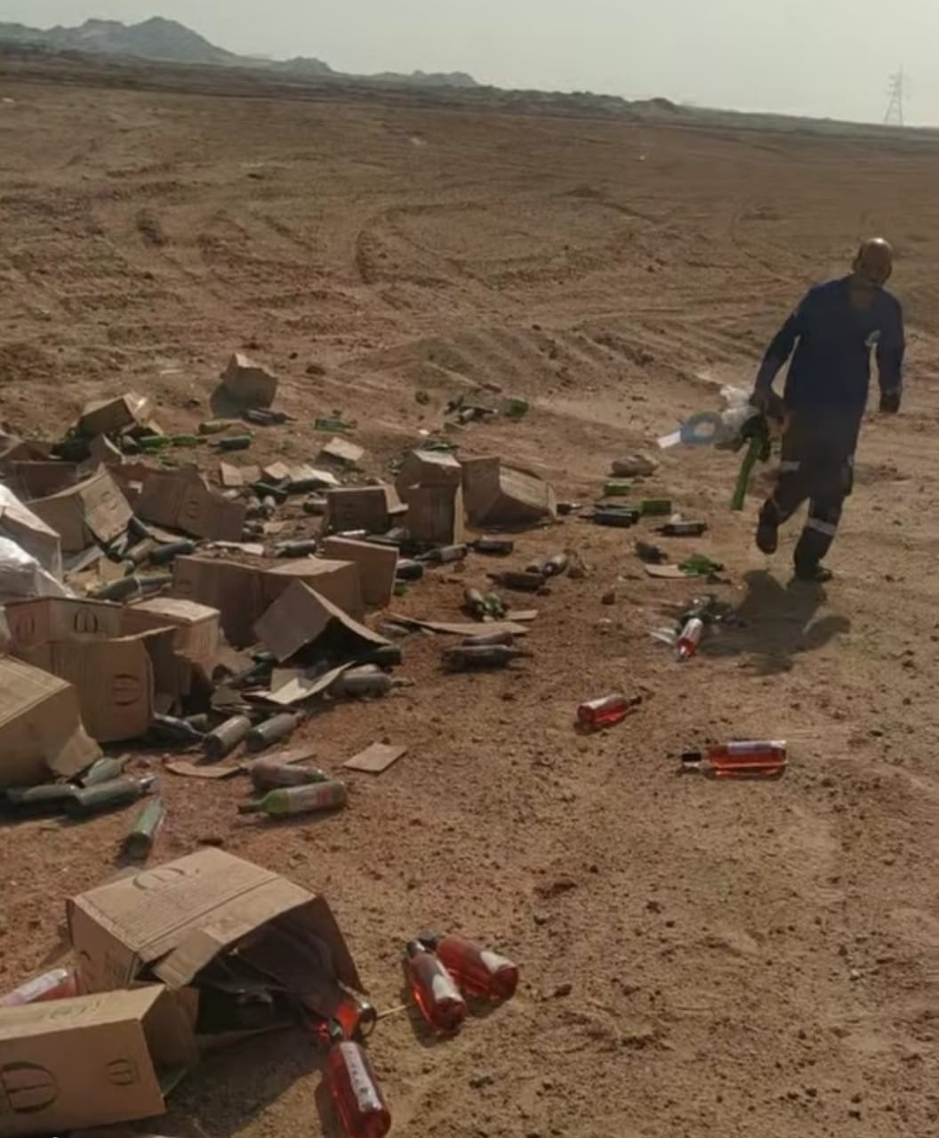 الحادث بطريق شرم الشيخ