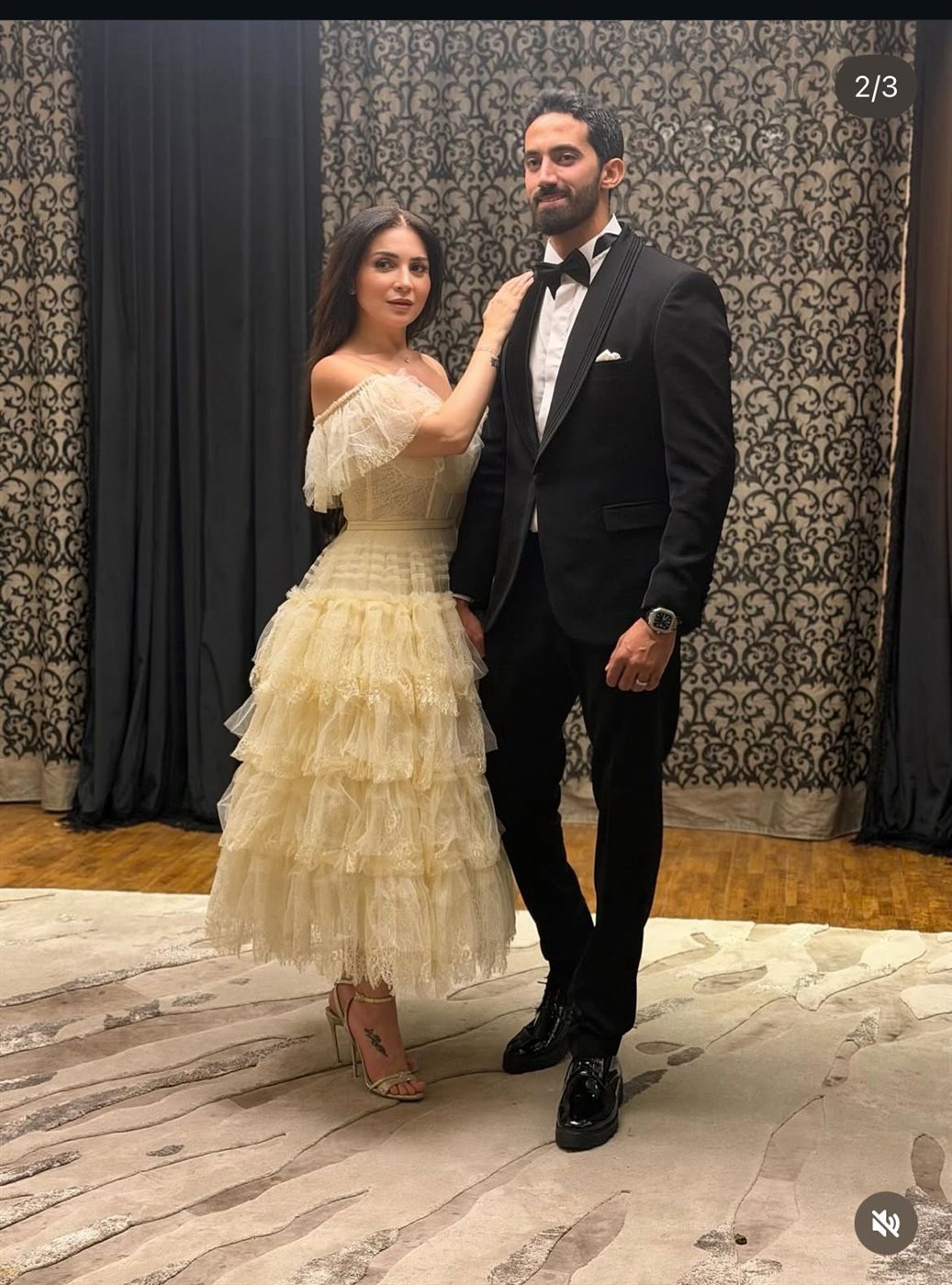 <strong>زواج مي عز الدين من مدرب اللياقة البدنية أحمد تيمور</strong><br> 