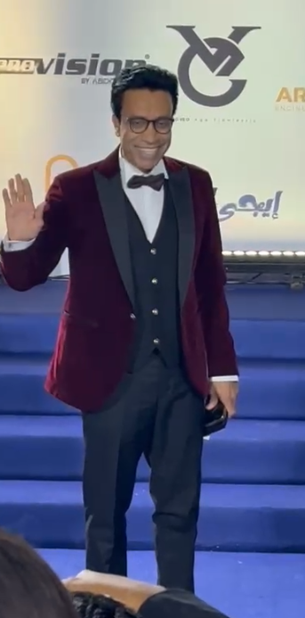 سامح حسين في مهرجان ذا بيست<br> 