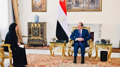 السيسي يتسلم رسالة خطية من بن زايد للمشاركة في القمة العالمية للمناخ COP28