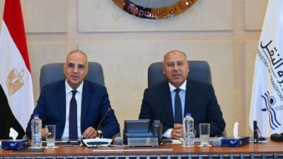 وزيرا الرى والنقل يناقشان موقف المشروعات والتنسيقات المشتركة