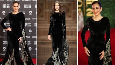 أمينة خليل تتألق بإطلالة سوداء في حفل ختام مهرجان البحر الأحمر 