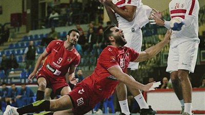 فوز قوي لفريق يد الأهلي على الزمالك وتأهله إلى نهائي كأس مصر لمواجهة سبورتنج