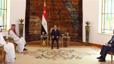 السيسى ورئيس وزراء قطر يناقشا التصعيد العسكري في رفح