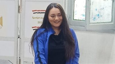 راندا البحيري تشارك بصوتها في الإنتخابات الرئاسية