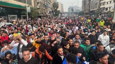 مسيرة حاشدة بالدقي للحث على المشاركة بالانتخابات الرئاسية