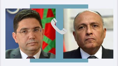 وزير الخارجية يجري اتصالاً هاتفياً مع نظيره المغربي