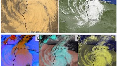 الأرصاد تعلن كيفية التعامل مع العاصفة دانيال