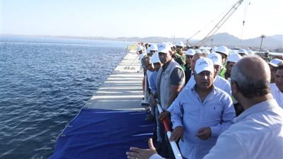 وزير النقل يتابع أعمال تنفيذ المحطة متعددة الأغراض بميناء سفاجا