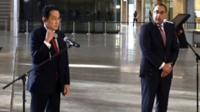 قبل بدء فعاليات المنتدى.. مدبولي ونظيره اليابانى يعقدان اجتماعاً مشتركاً