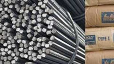 أرتفاع أسعار الحديد والأسمنت بمستهل تعاملات اليوم