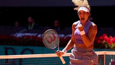 ميار شريف تكتب التاريخ في بطولة مدريد المفتوحة للتنس