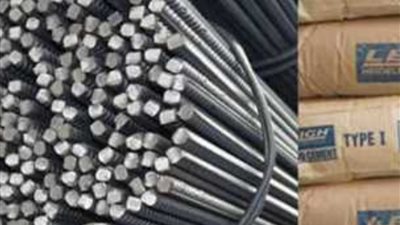 إستقرار أسعار الحديد والأسمنت بالمصانع والأسواق