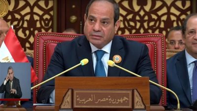 السيسي: التاريخ سيظل خالدا في ذاكرة مأساة غزة