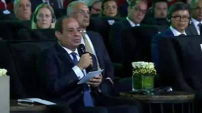السيسي: مصر حريصة على أن القطاع الخاص يقود التنمية