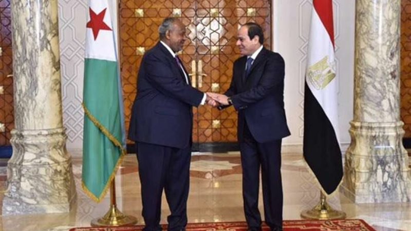 السيسي ونظيره الجيبوتي