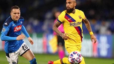 تاريخ مواجهات برشلونة ونابولي قبل قمه اليوم