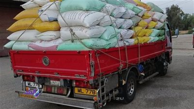ضبط 200 طن قمح محلي قبل تهريبه وبيعه بالسوق السوداء في الزقازيق