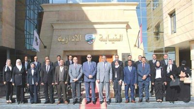 المستشار حافظ عباس يشهد مراسم أداء اليَمين للمفتشين الإداريين الجدد.. صور