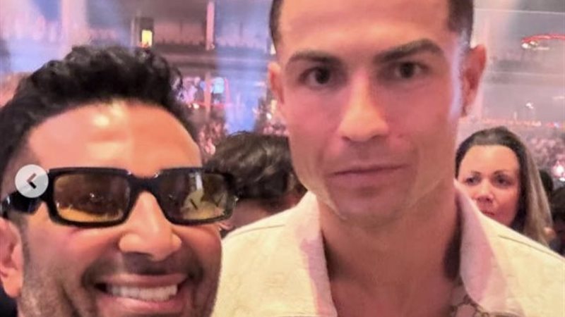 أحمد سعد وكريستيانو||