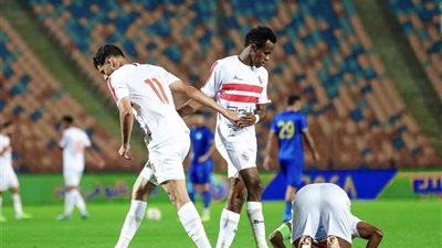 الشوط الأول سلاح الزمالك.. يفوز على أسوان ويسترد توازنه