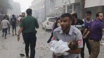 القاهرة الإخبارية تعلن عن نقص المياه في غزة 