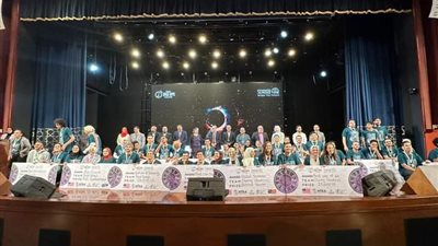 عاشور يستعرض تقريرًا حول ختام مسابقة NASA Space Apps Cairo 