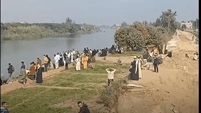 شهداء لقمة العيش.. غرق معدية محملة عمال بمنشأة القناطر والبحث عن المفقودين