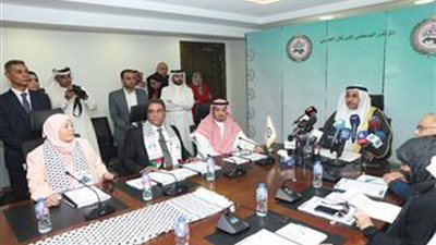 لجنة البرلمان العربي تبحث تطورات الأحداث في فلسطين