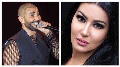 وأنا أقول لبسي راح فين؟..سمية الخشاب تسخر من إطلالة أحمد سعد