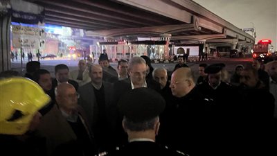 الحماية المدنية تتمكن من إطفاء حريق أسفل كوبري النادي الأهلي (تفاصيل)