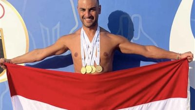 السباح العالمي سيد الباروكي للقارئ نيوز: اسعى لتحقيق المزيد من الإنجازات والأرقام القياسية