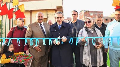 محافظ الغربية يفتتح مركزي شباب ومدرسة بالسنطة