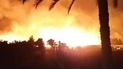 إصابة 5 أشخاص جراء حريق بأرض زراعية فى الأقصر