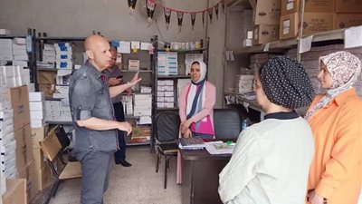 تزامناً مع الموجه الحاره..مسعود يطمئن على تأمين مخازن التموين الدوائي بالزقازيق