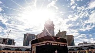 لهذا السبب.. تعامد الشمس على الكعبة المشرفة