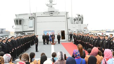 المتحدث العسكري: وصول الفرقاطة «القدير» من طراز MEKO-A200 إلى الإسكندرية