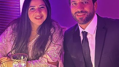 إيمي سمير غانم تحتفل بعيد ميلاد زوجها حسن الرداد