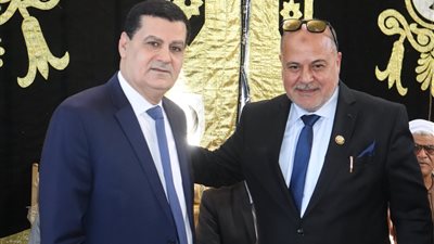 المستشار ثروت صلاح الدين ينعي وفاة والدة اللواء راضي عبد المعطي واللواء السعيد عبد المعطي