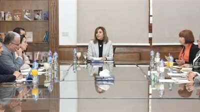 وزيرة الثقافة تلتقي المجلس الثقافي البريطاني لبحث التعاون في مجالات حفظ التراث والإقتصاد الإبداعي 