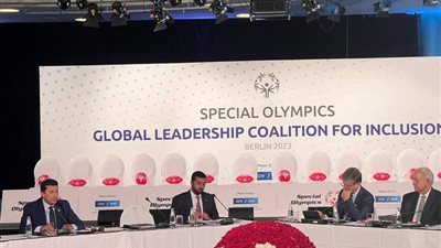 وزير الشباب والرياضة يشهد اجتماع المؤسسيين للألعاب العالمية للأولمبياد الخاص