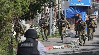 اشتباكات بالأسلحة مع قوات الاحتلال عند غرب جنين