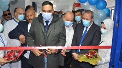 محافظ الدقهلية يفتتح وحدة حضانات ووحدة غسيل كلوي بمستشفى السنبلاوين العام