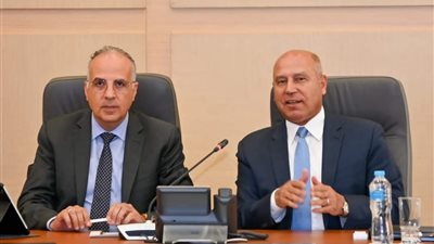 وزيرا «الري والنقل» يجتمعان للتنسيق فيما بين الوزارتين من موضوعات