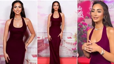 نور الغندور بإطلالة جذابة خلال عرض 