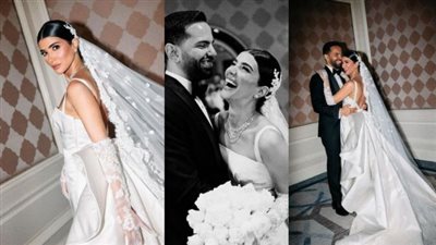 ريم سامي تُشارك جمهورها صورًا من شهر العسل في اليونان